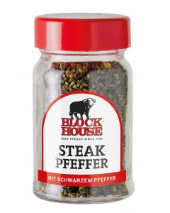 Aktion: Block House Steak Pfeffer, Glas 50 g